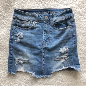 American Eagle Jean Skirt